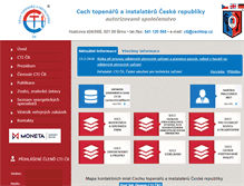 Tablet Screenshot of cechtop.cz